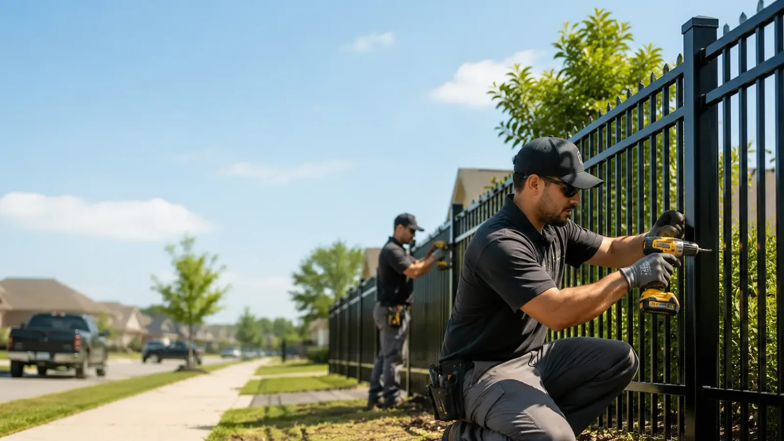 Metal Fence Installation in Ratcliff, TX